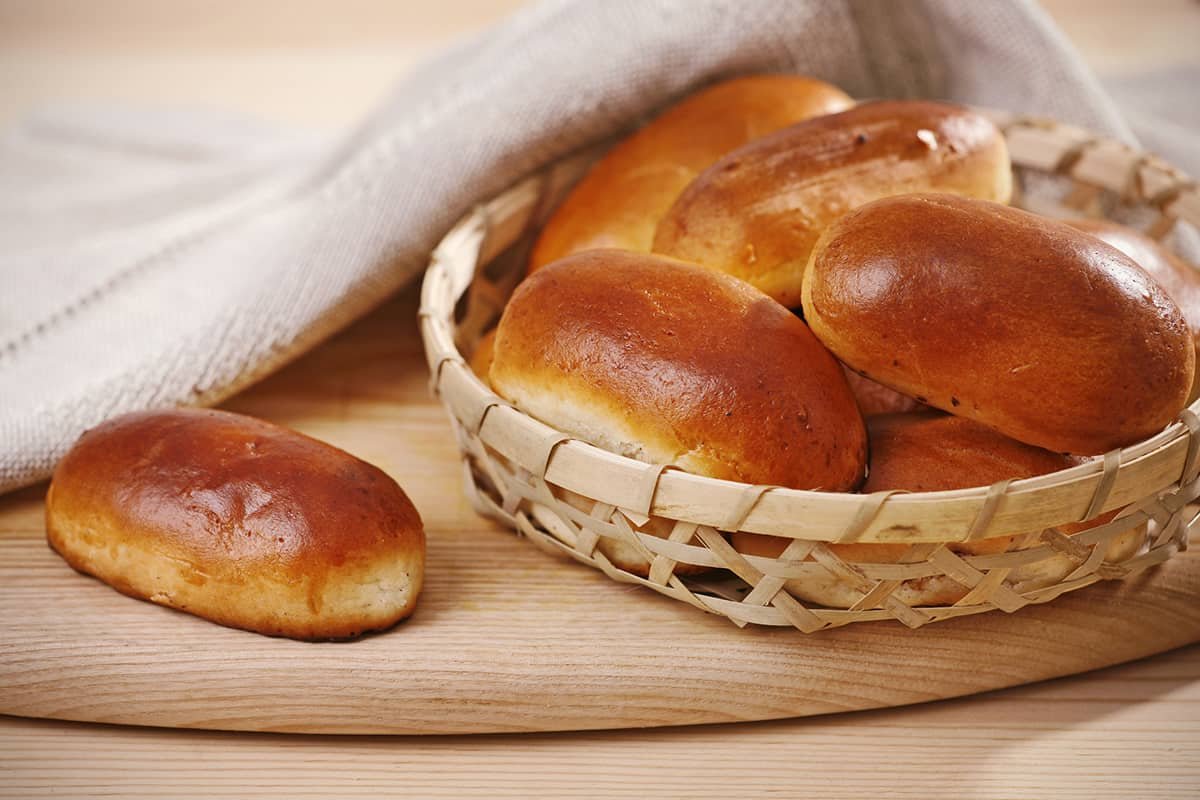 Корзинка с пирожками