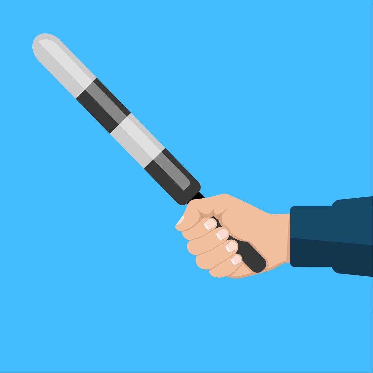 Рука с дубинкой