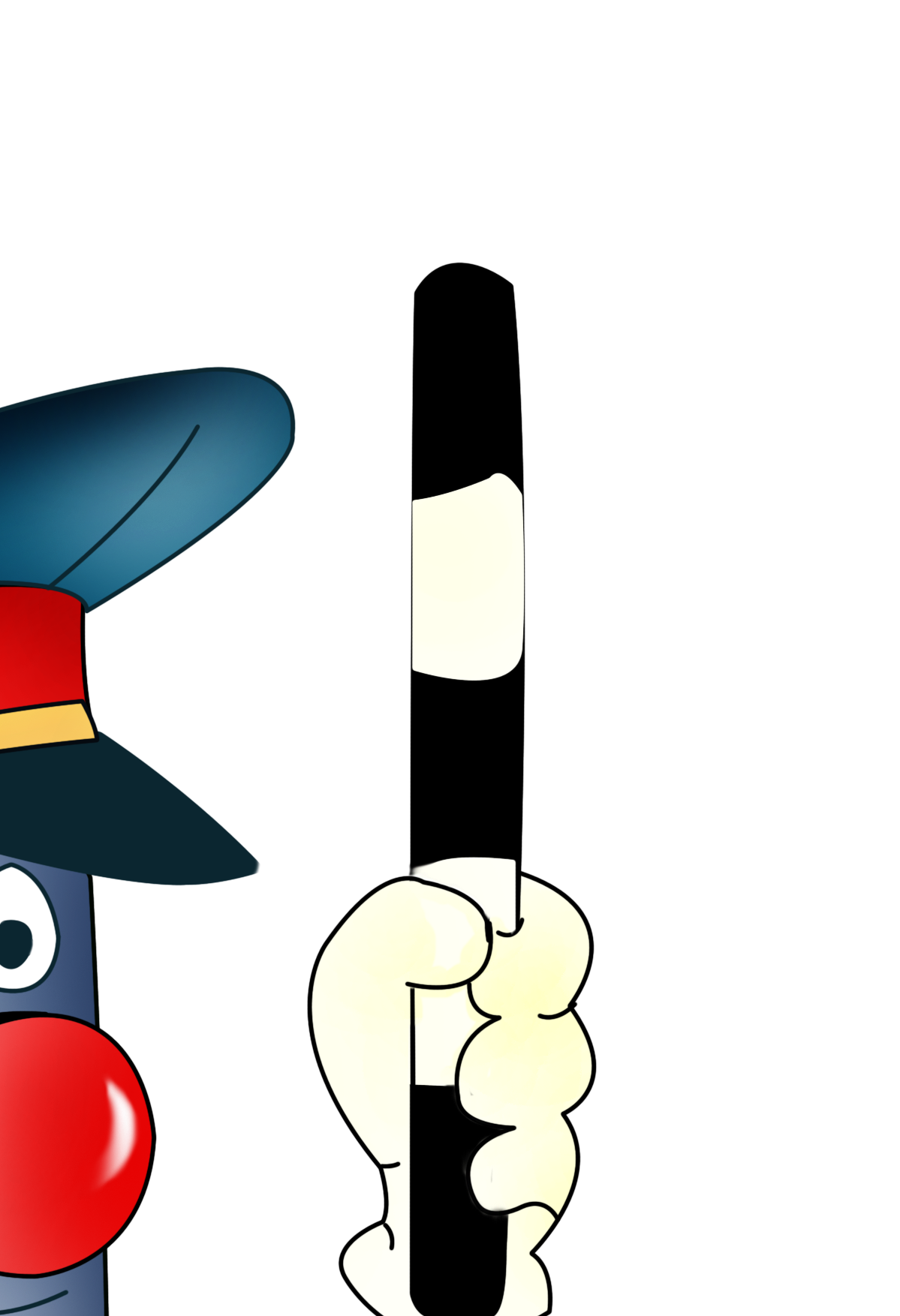 ДПС жезл для ребёнка пластиковый