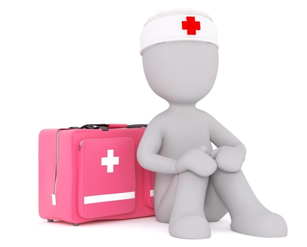 Человек с аптечкой