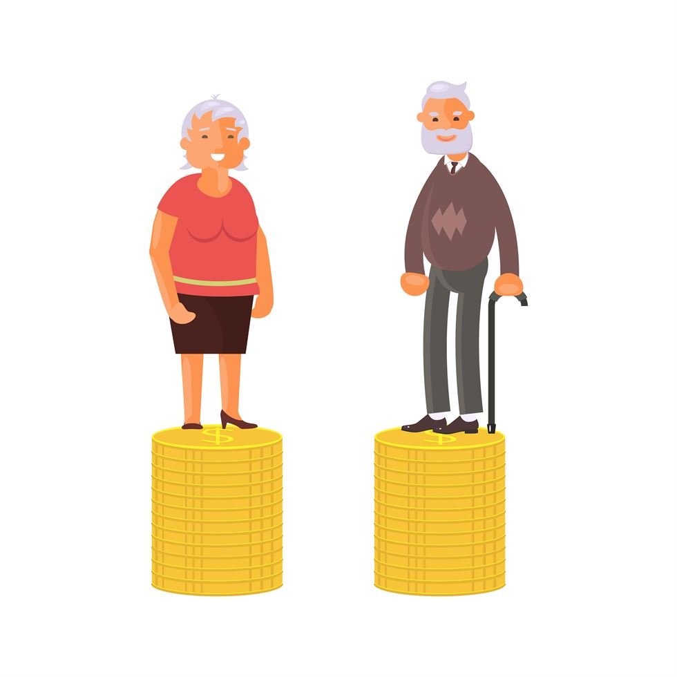 Пенсия рисунок