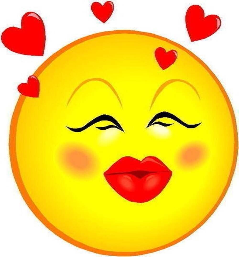Смайлики поцелуйчики