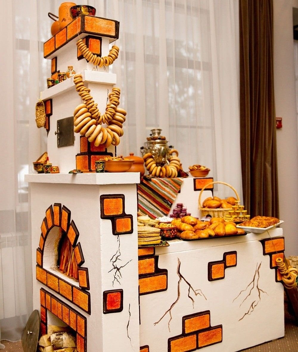 Русская печь пделка всадик