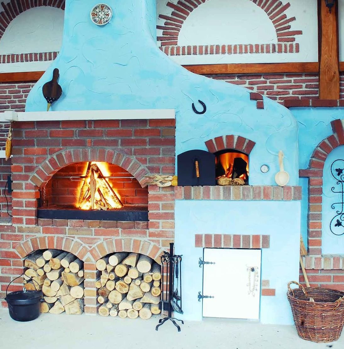 Русская печь вектор