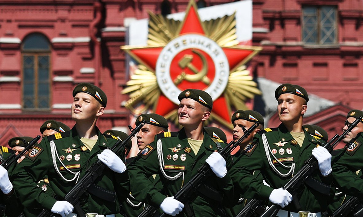 Парад на красной площади 9 мая 2021