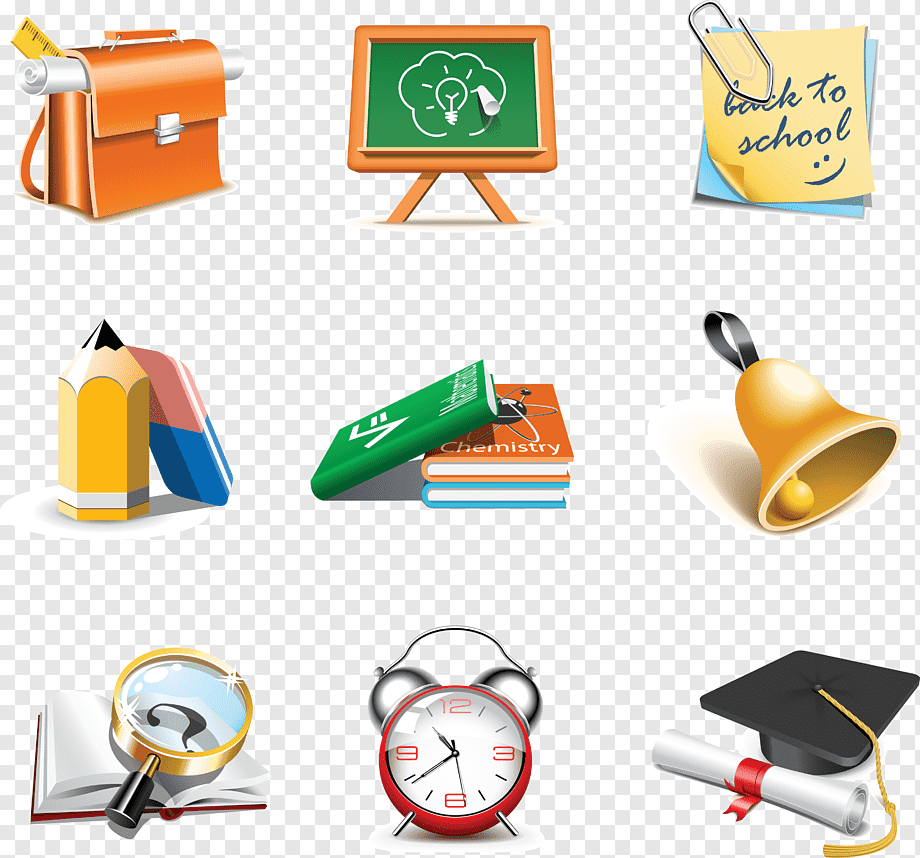 Иконки на школьную тематику