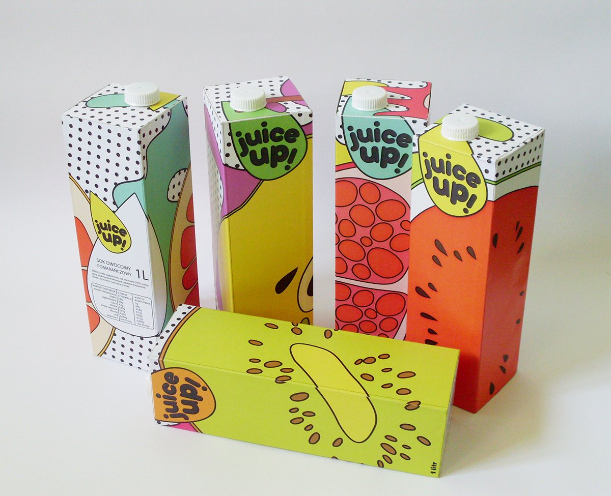 Необычные упаковки сока