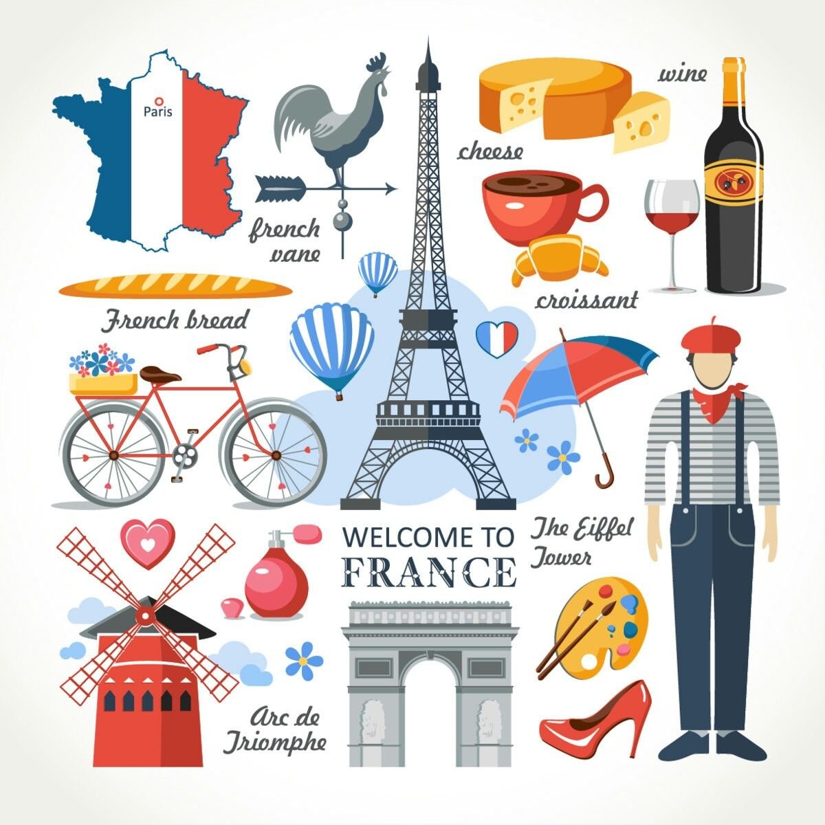 Неофициальные символы Франции