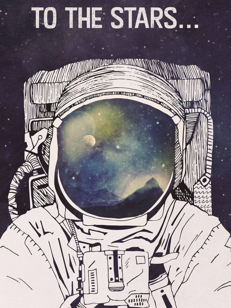 Космонавт арт