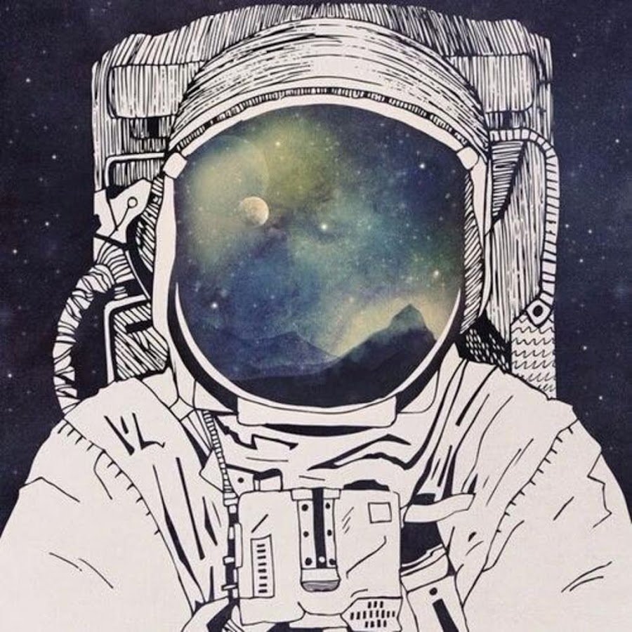 Постер космос