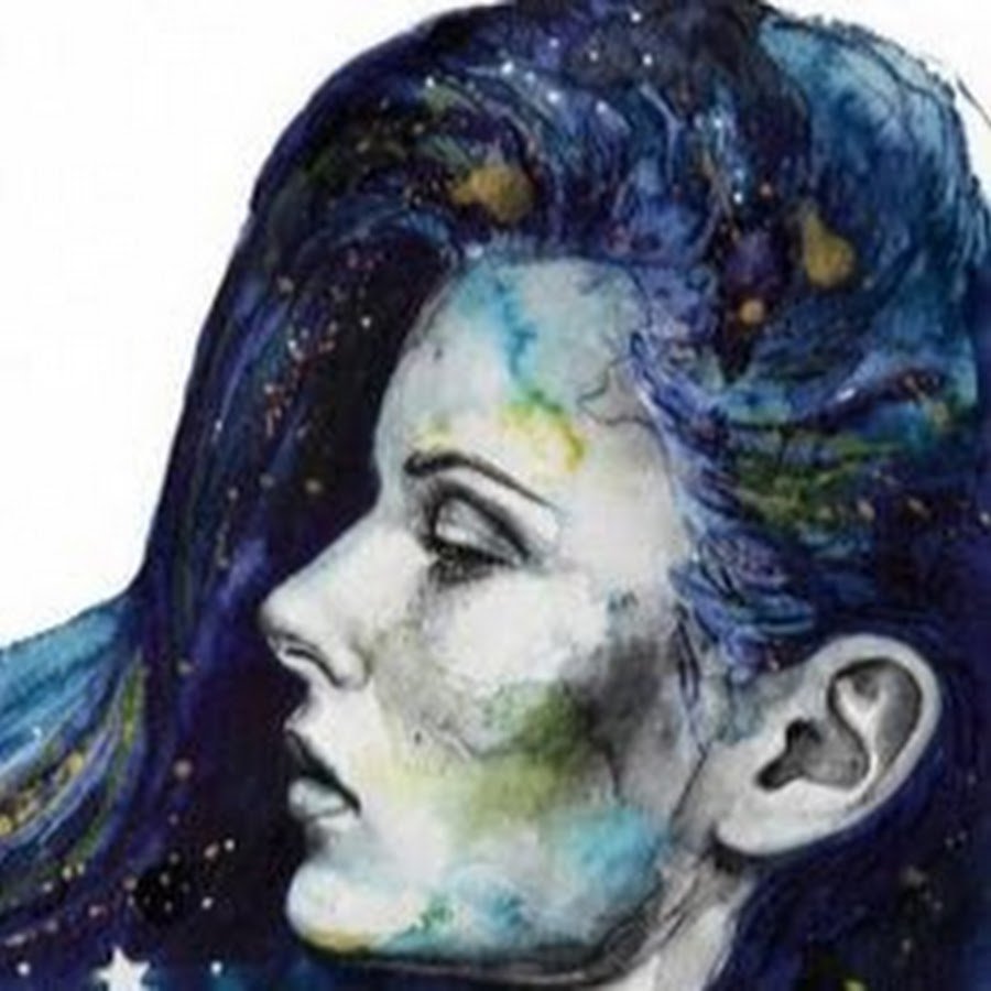 Портрет в космическом стиле