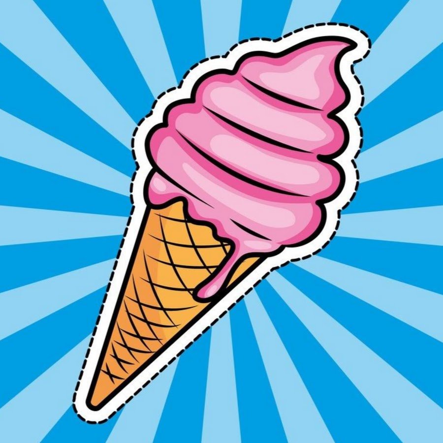 Мороженое поп арт