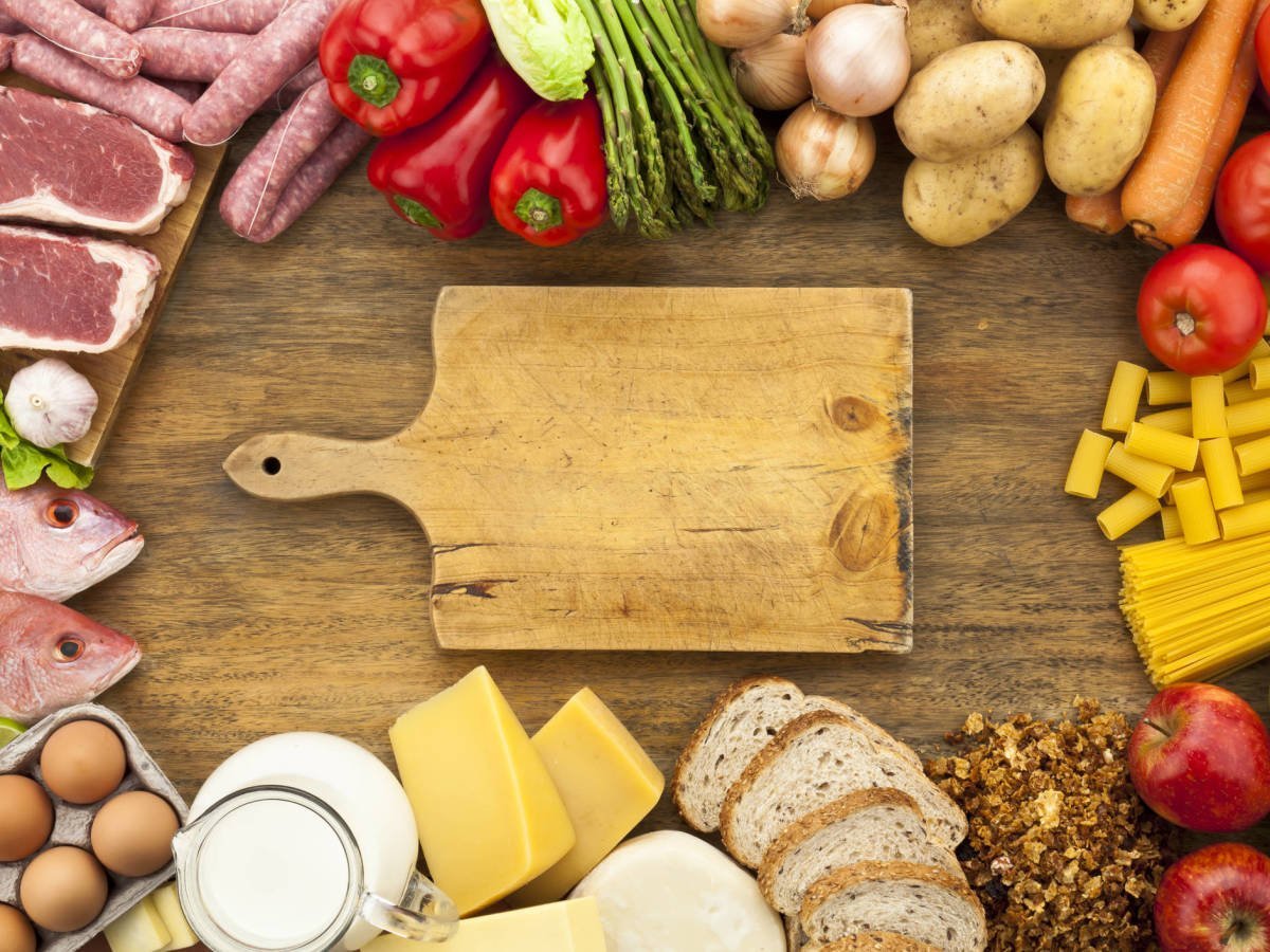 Фон для продуктового магазина