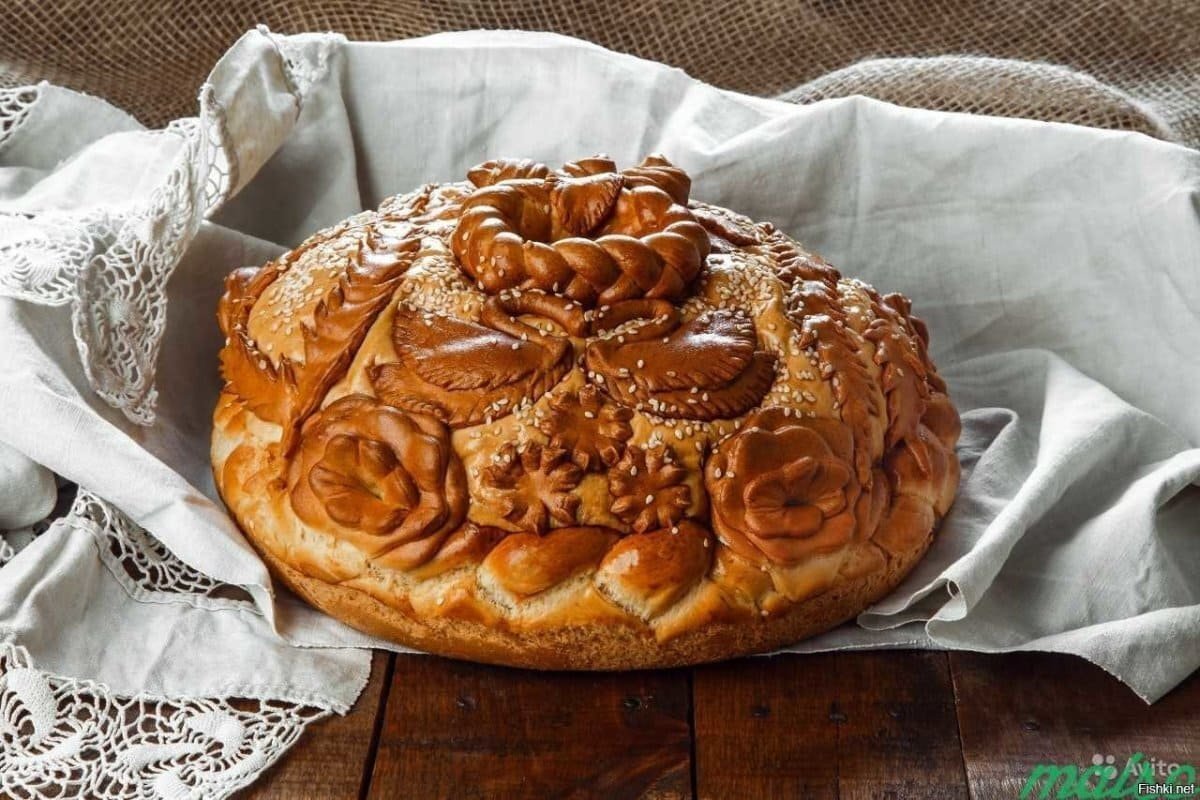 Свадебный каравай Туркмен