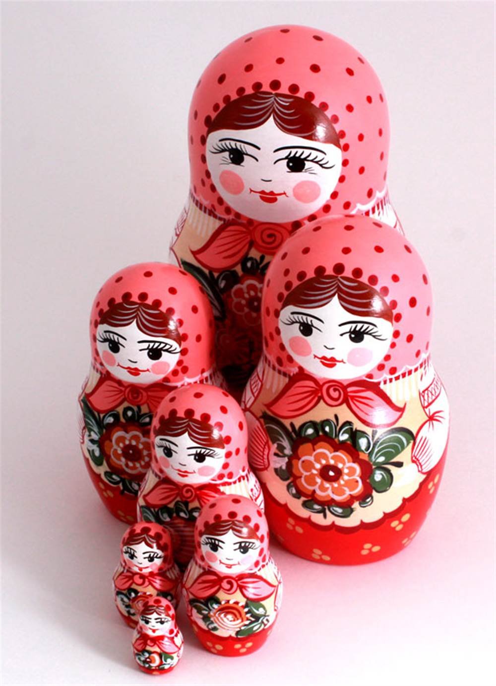 Матрешка городецкая картинки