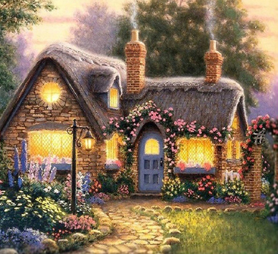 Красивые сказочные домики для детей