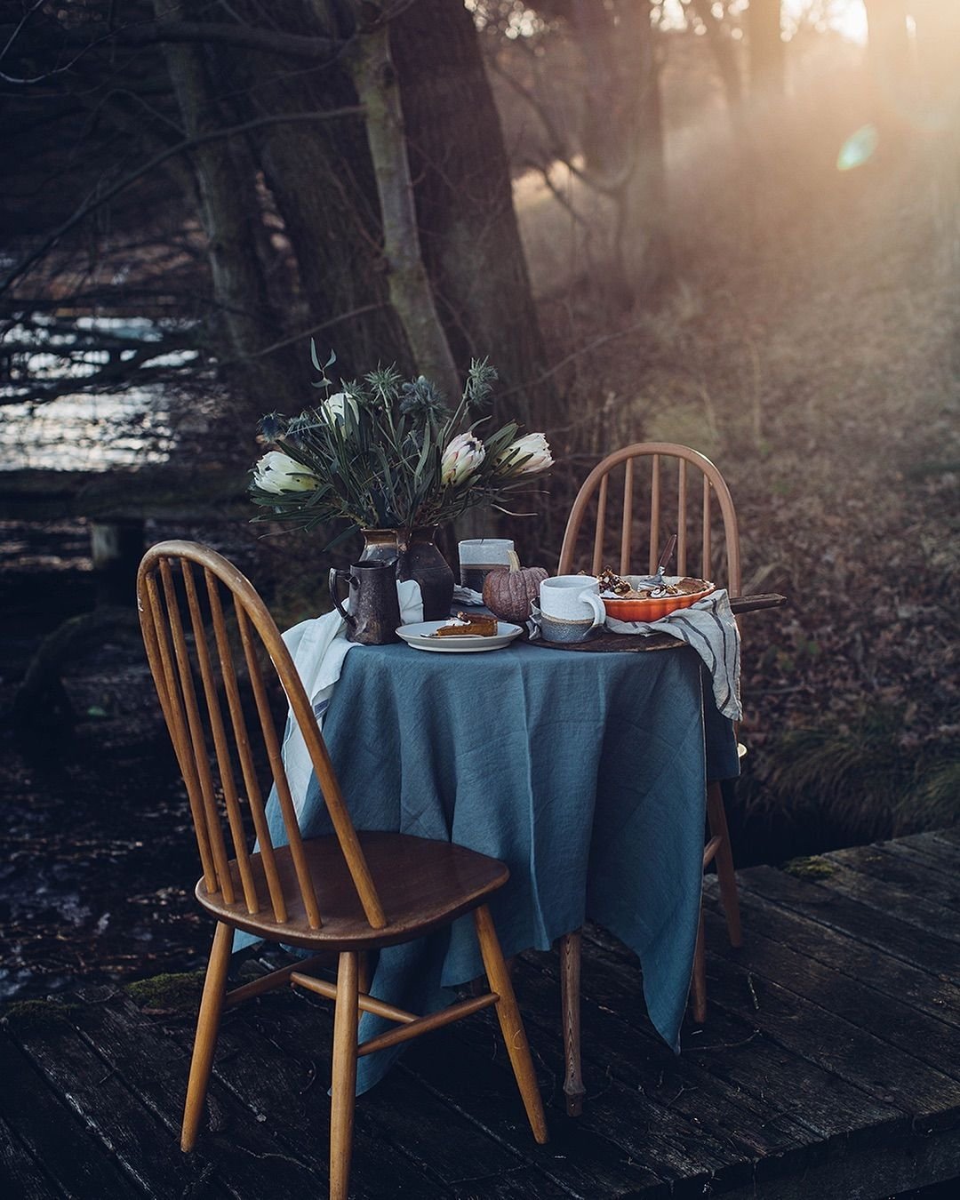 Доброе утро в весеннем лесу