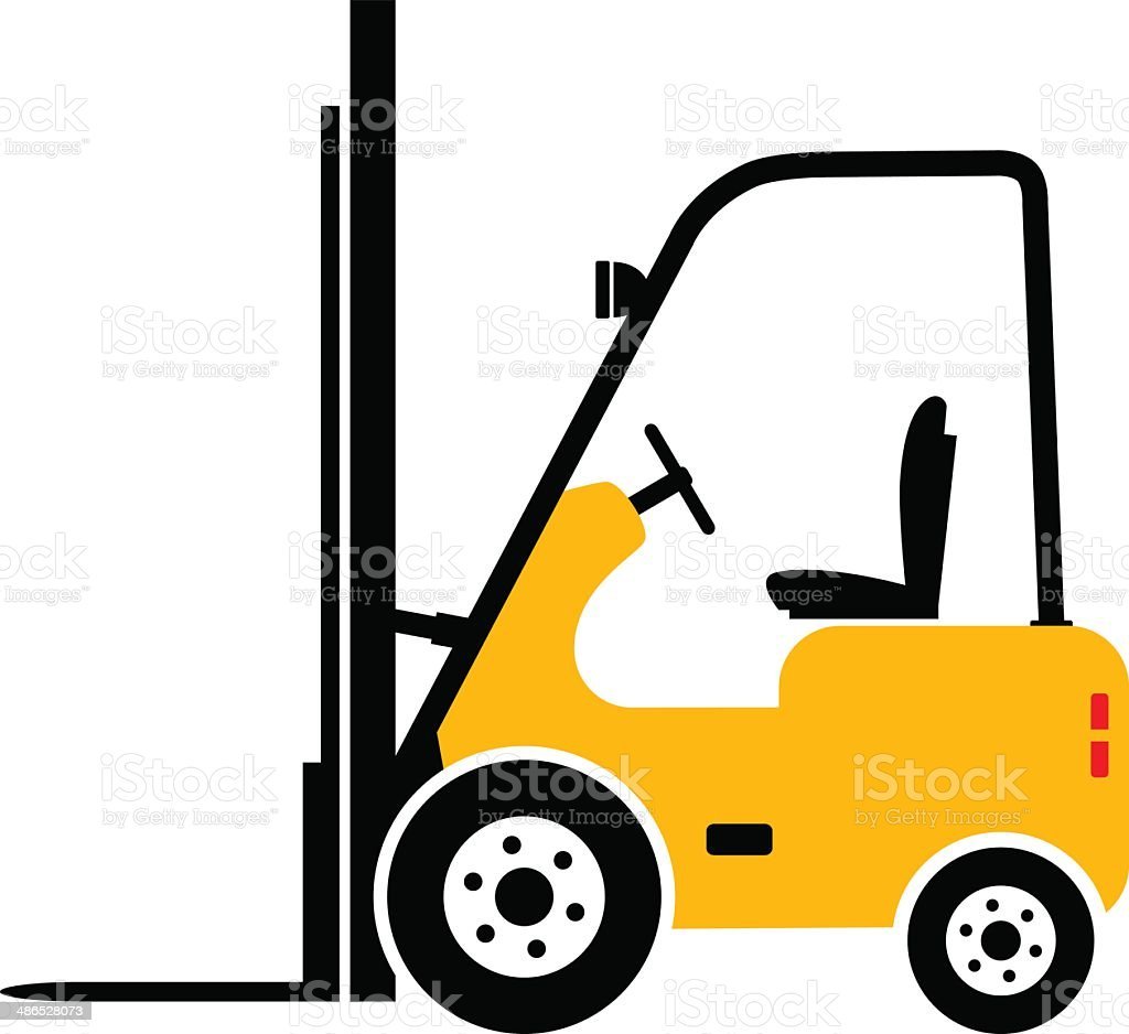 Погрузчик рисунок для детей