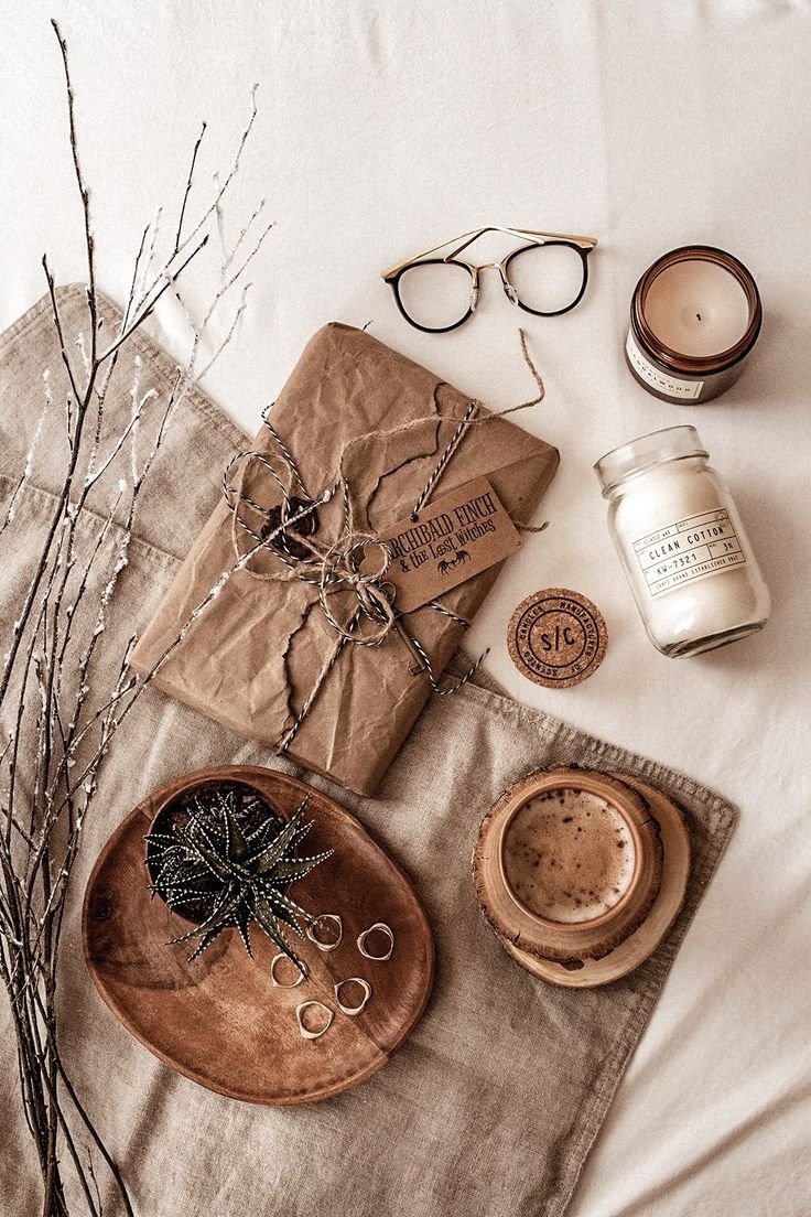 Осень в коричневых тонах