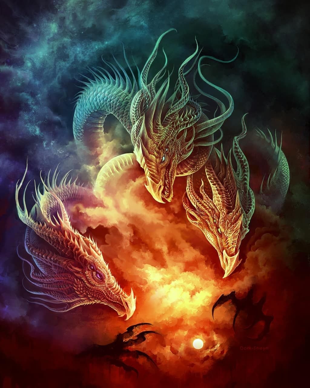 Лорд Наавир золотой дракон