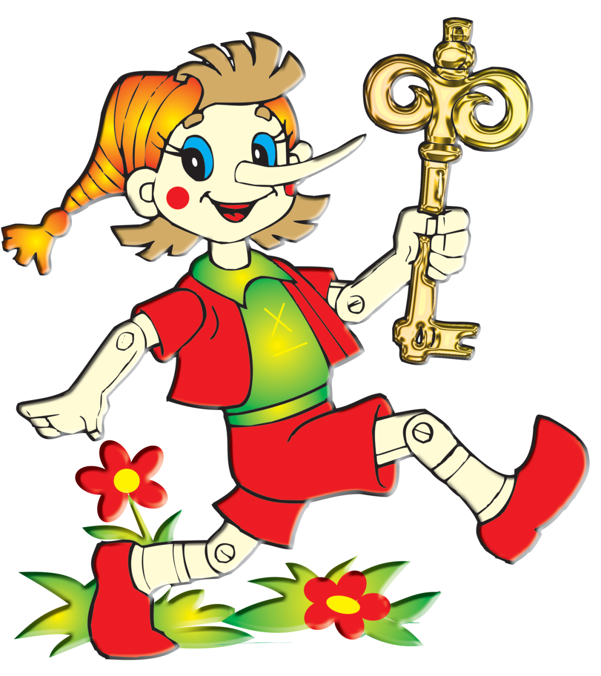 Сказка про Буратино и золотой ключик