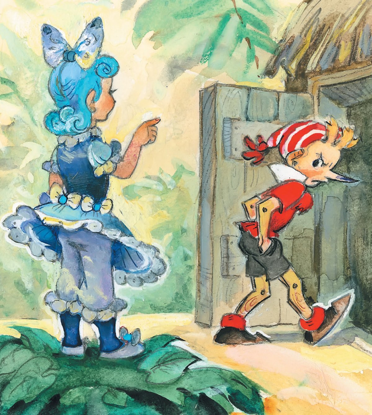 Буратино и золотой ключик мультфильм