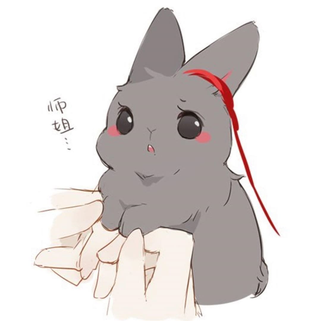 Аниме кролик животное