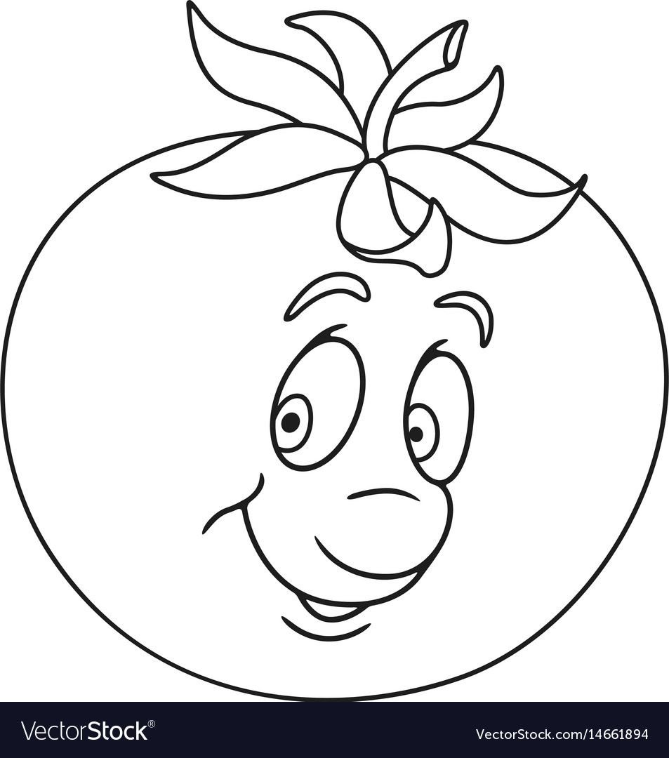 Помидоры черри раскраска