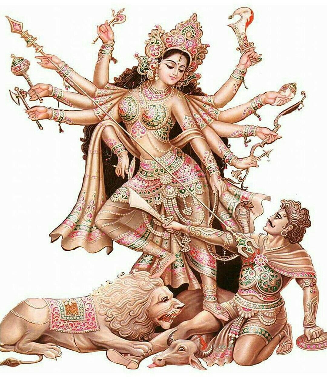 Богиня Индии Дурга