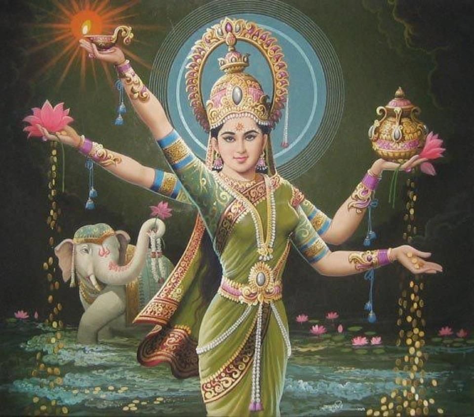 Богиня Лакшми