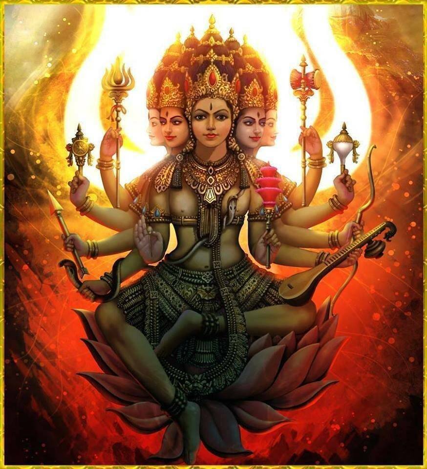 Богиня Кали Шива Шакти