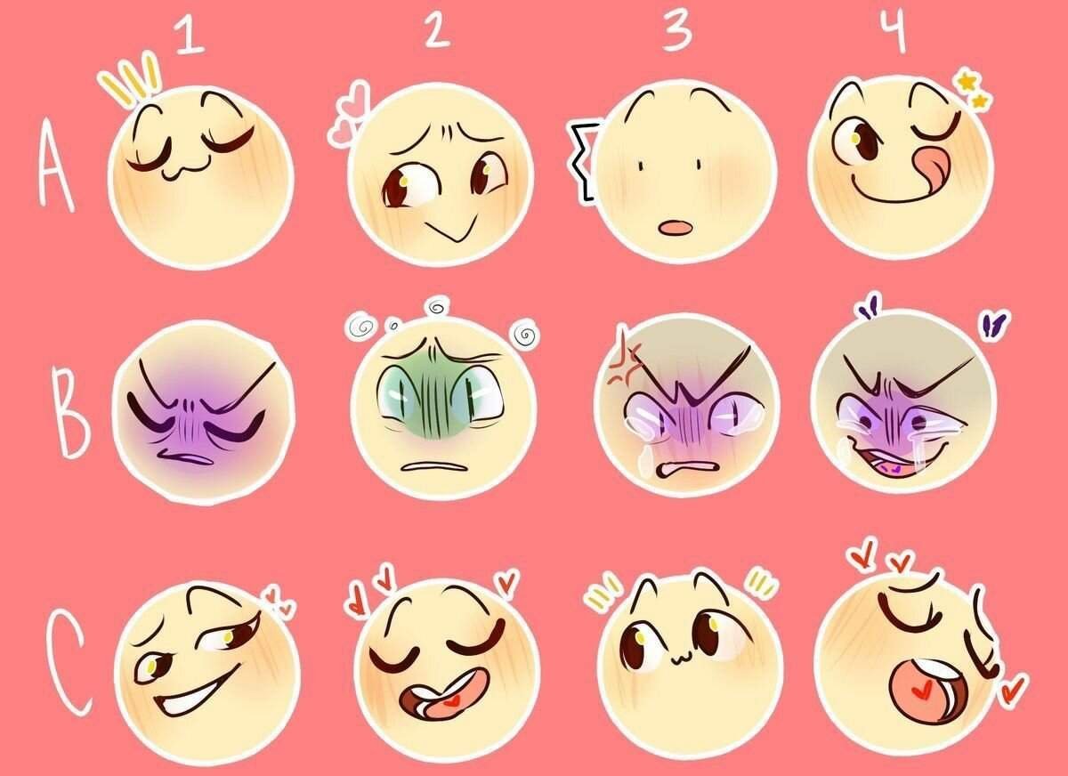 Эмоции для рисования