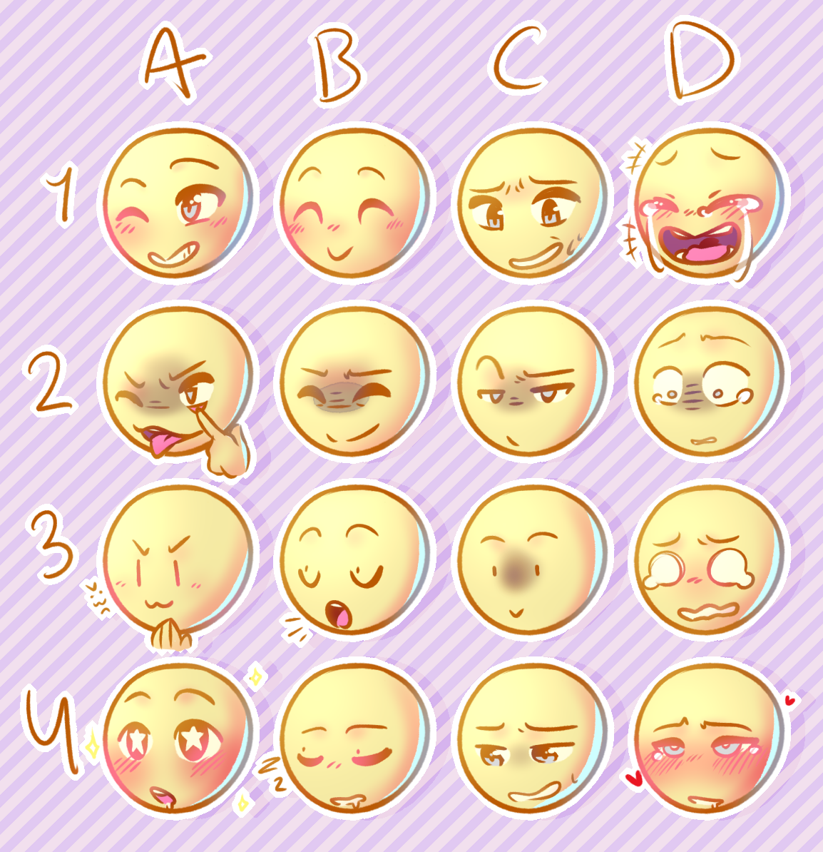 Эмоции для рисования