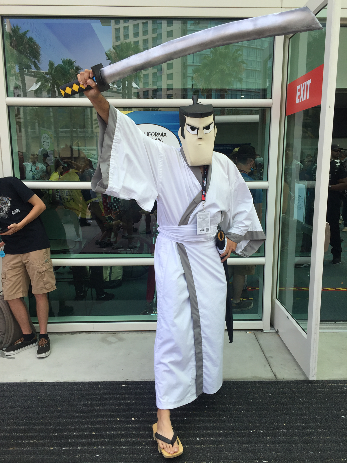 Самурай Джек АКУ косплей