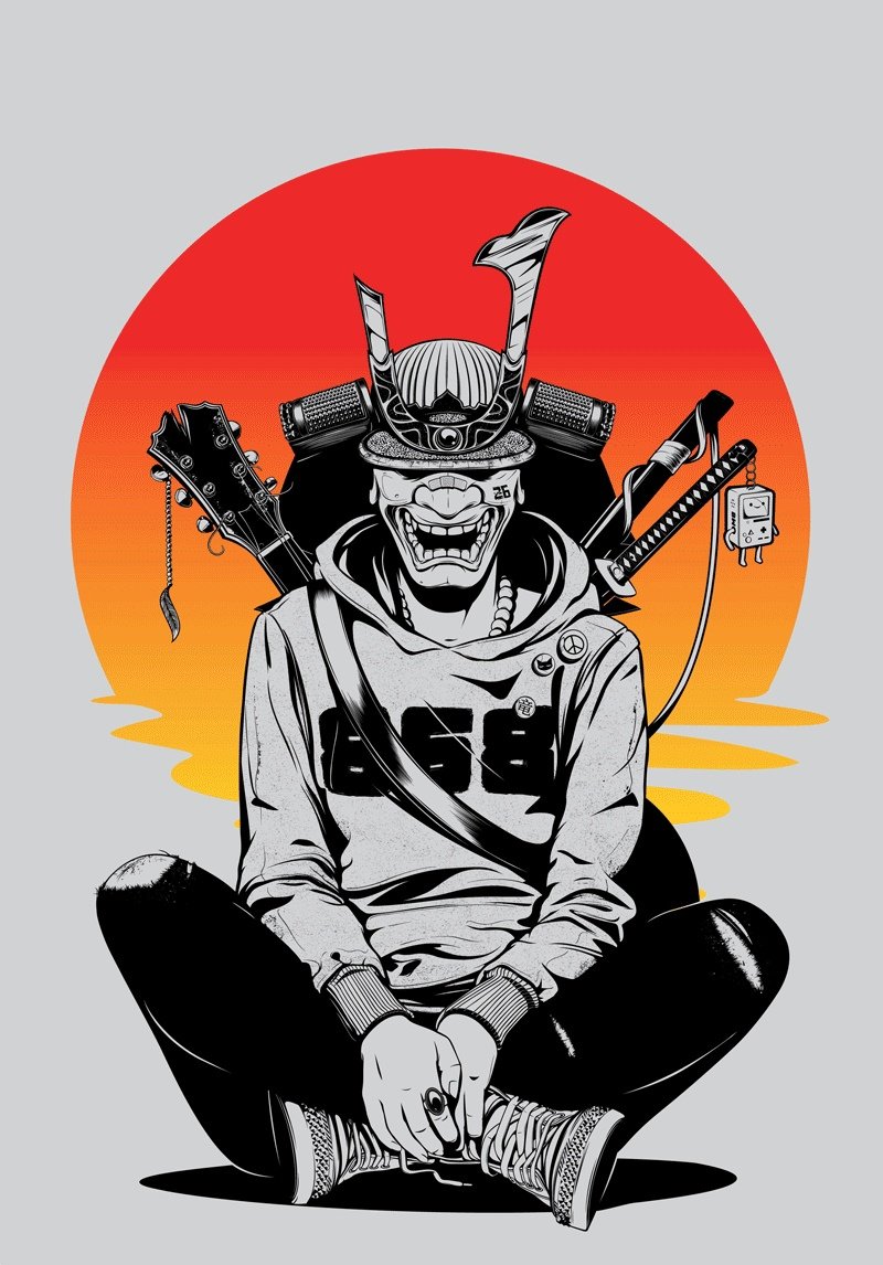 Современные Самураи арты