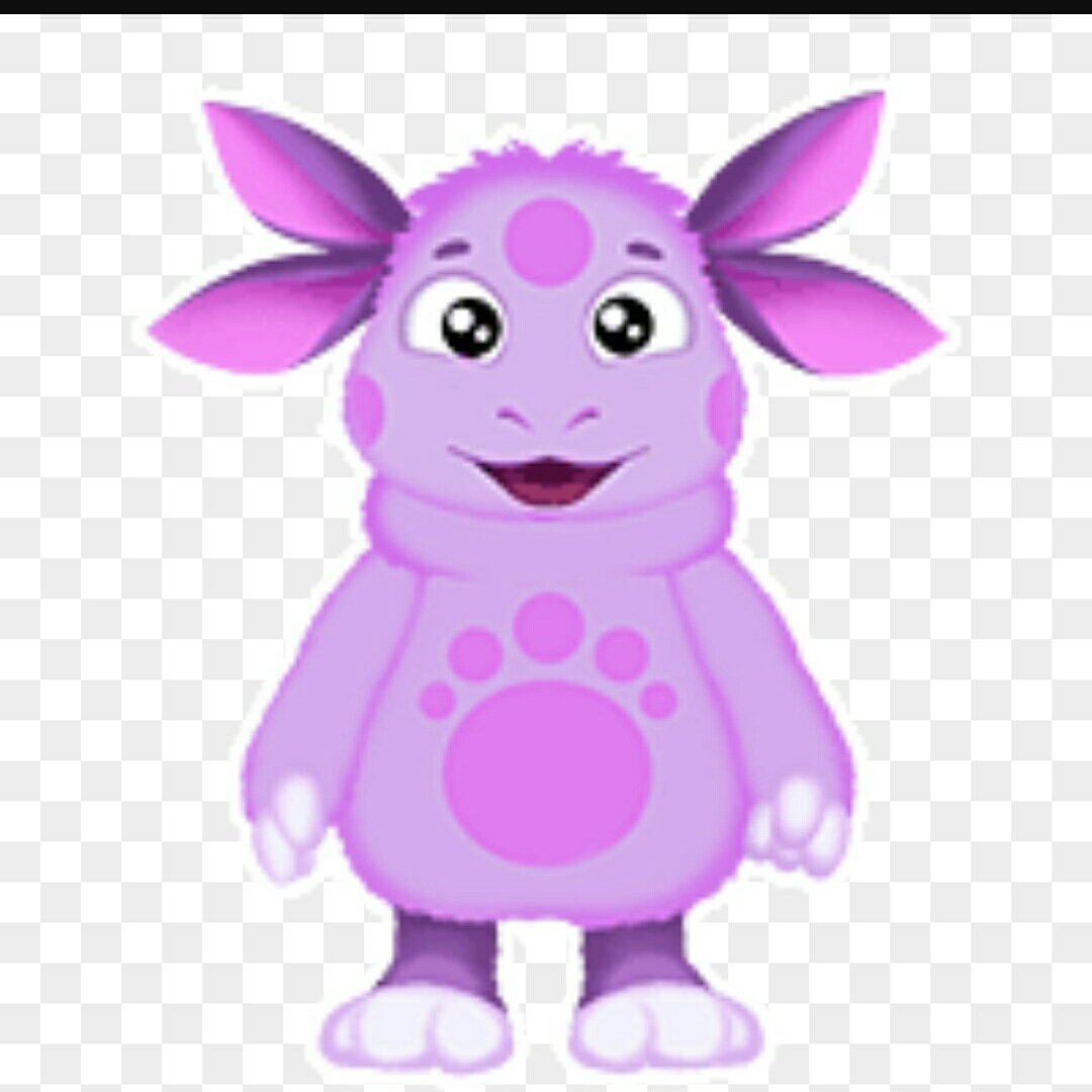 Лунтик на прозрачном фоне