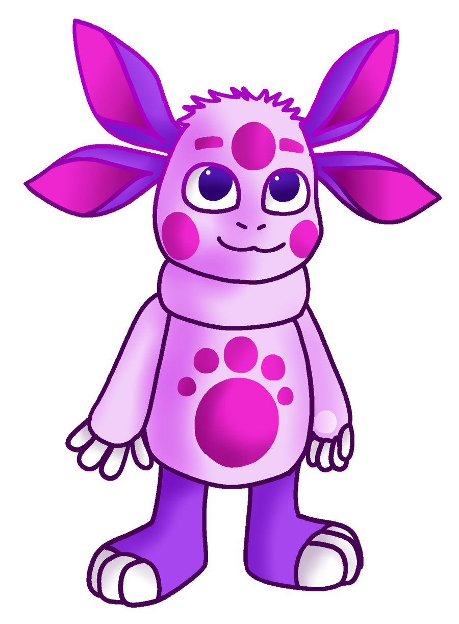 Радостный Лунтик