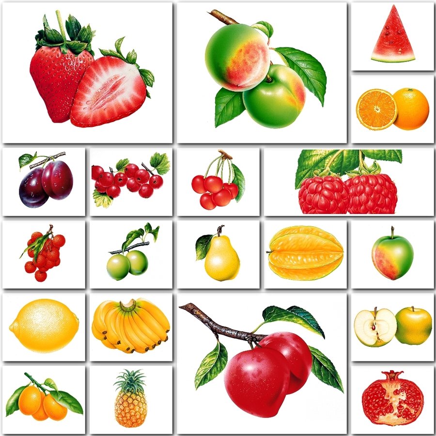 Фрукты для садика