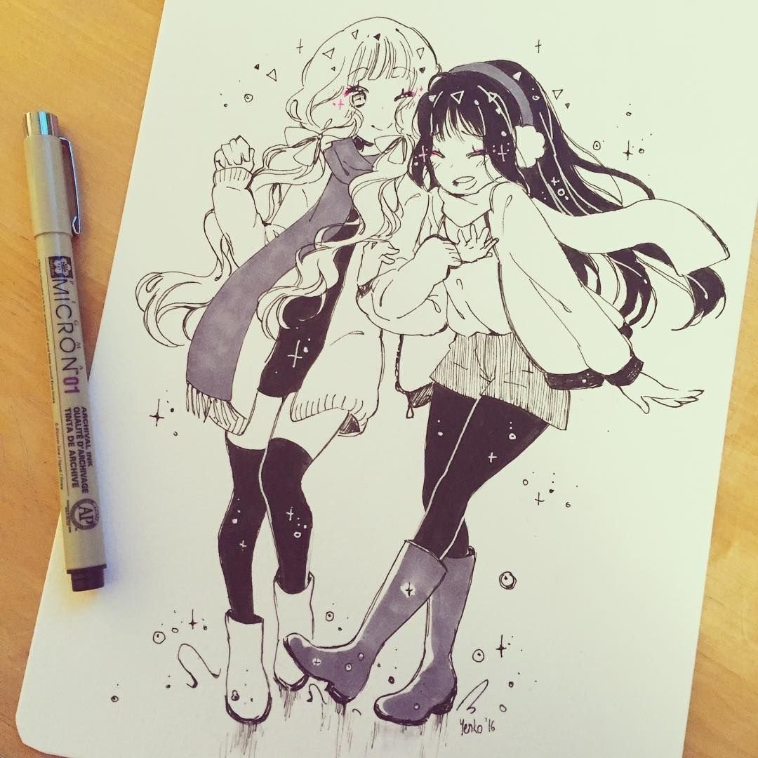 Идеи для скетчбука аниме