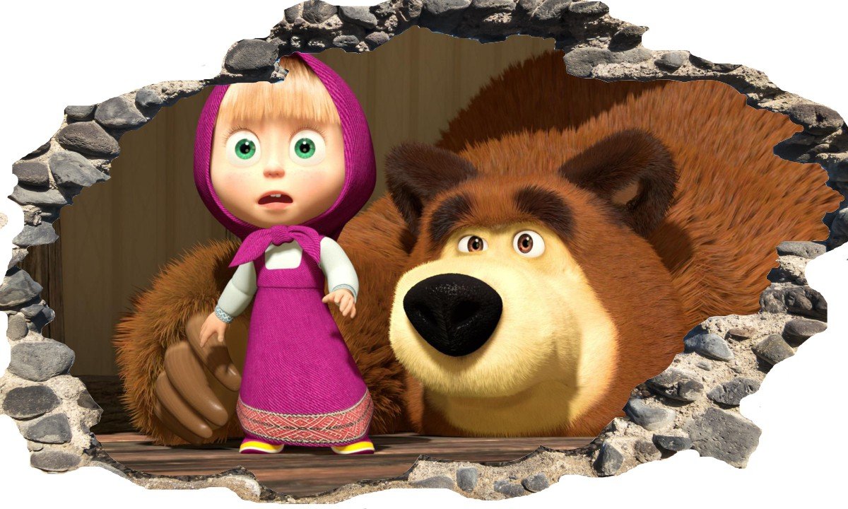 Маша и медведь 3д