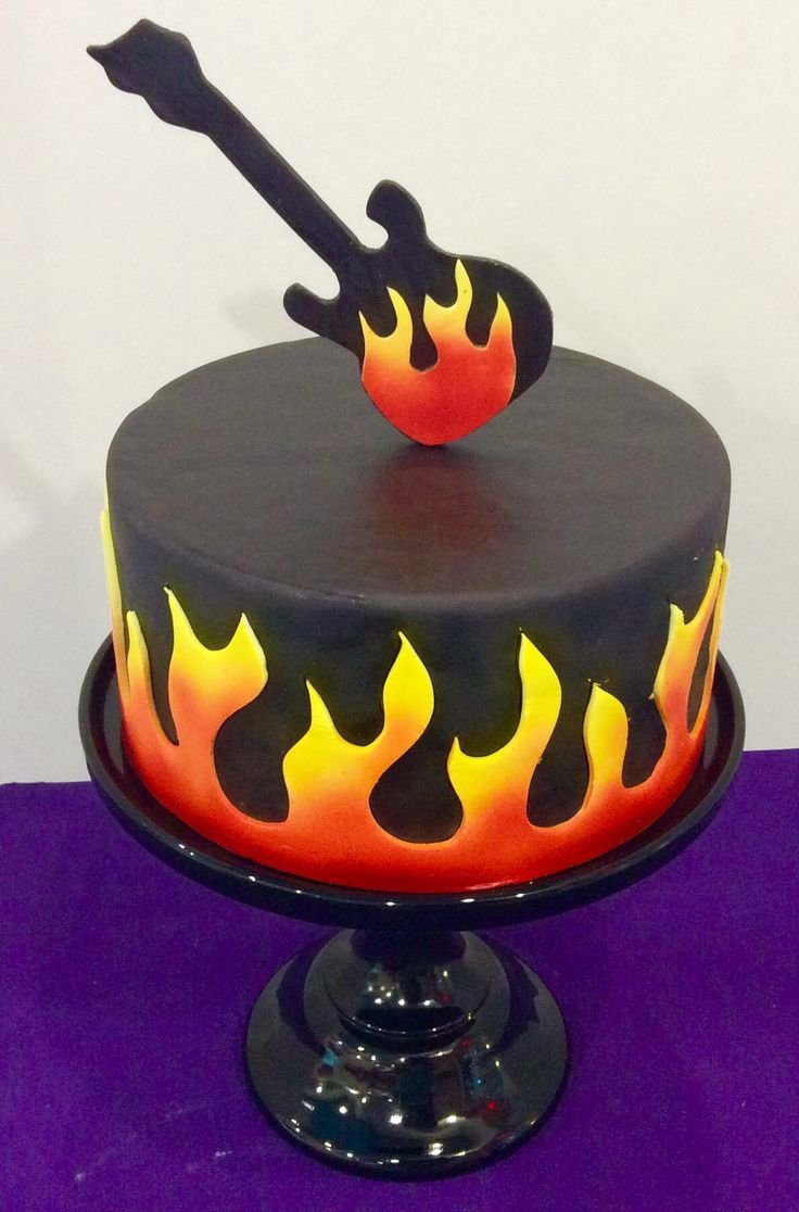 Огненный торт