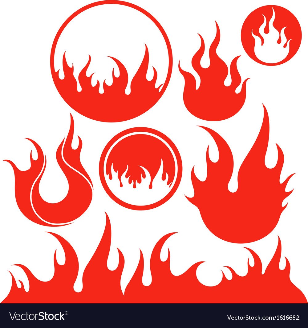 Изображение пламени