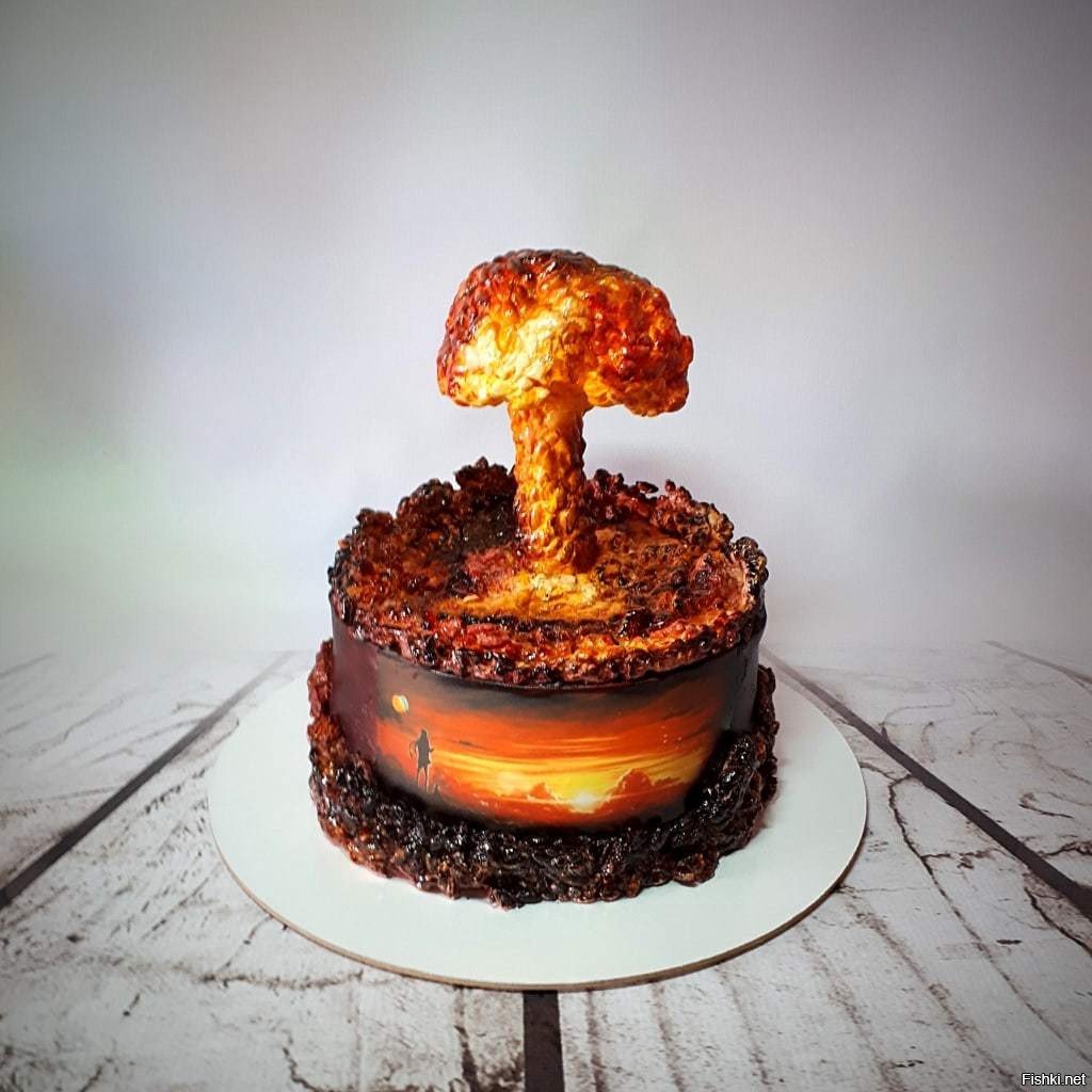 Огонь картинка на торт
