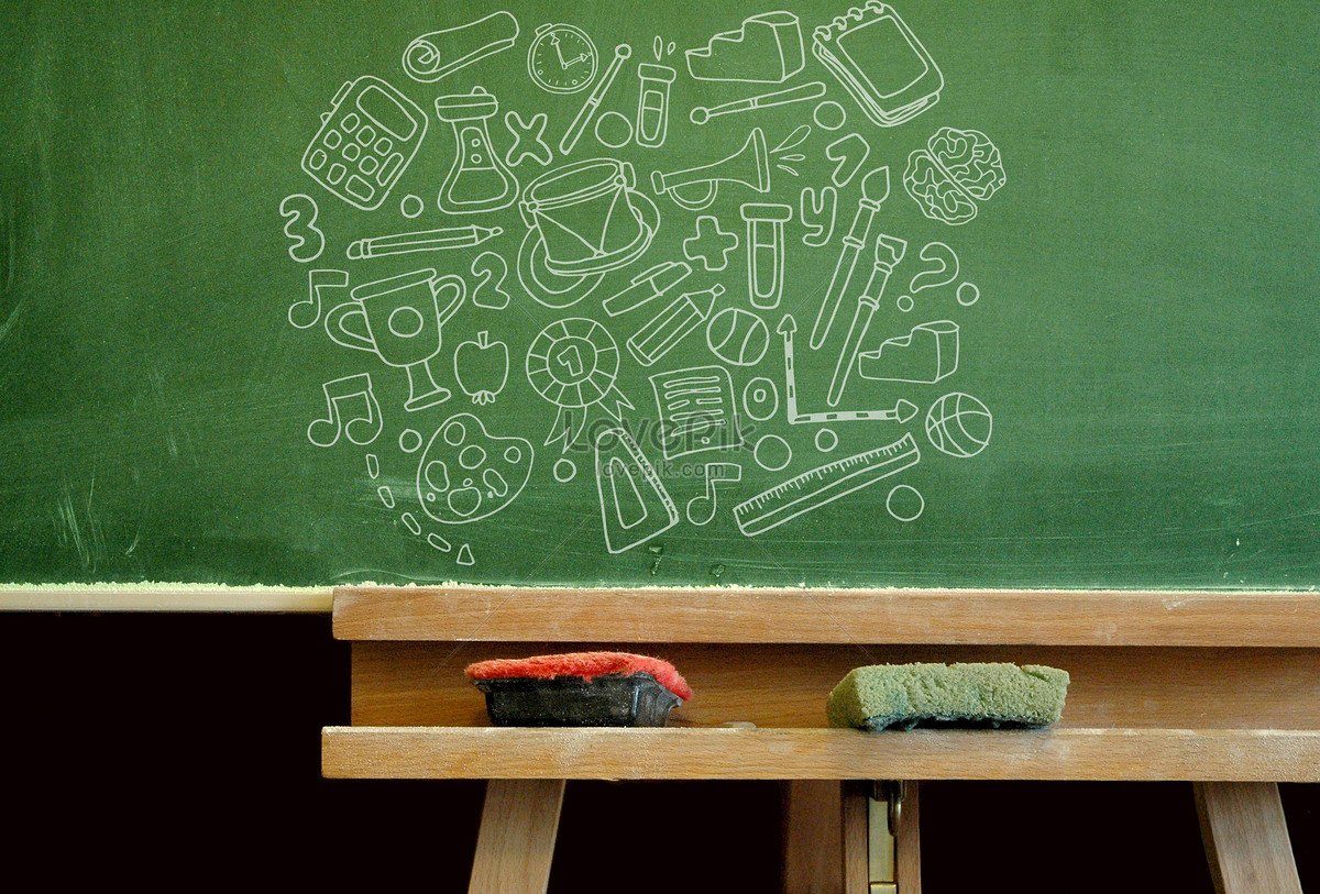 Фон для фото Школьная доска