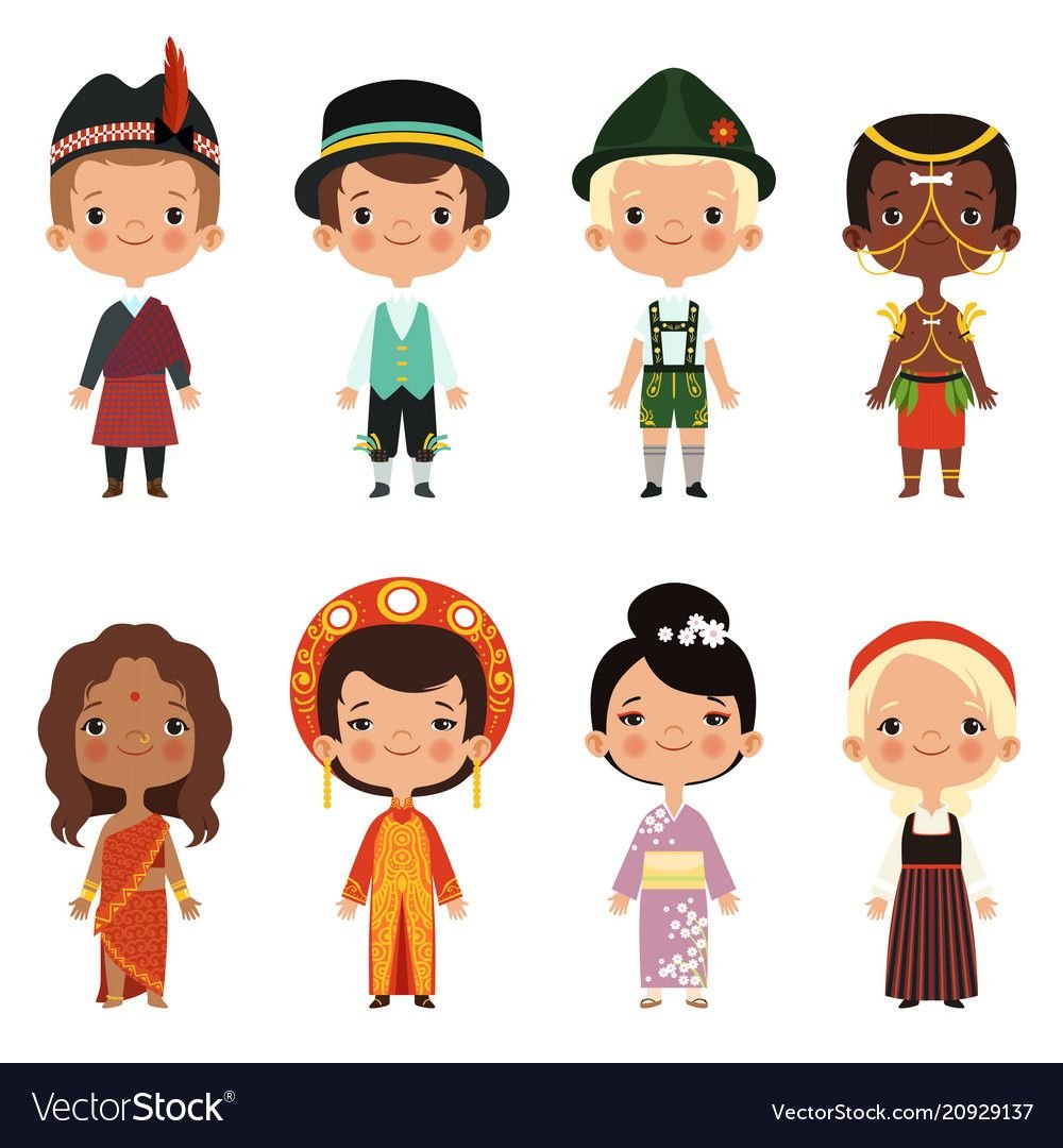 Национальности для детей