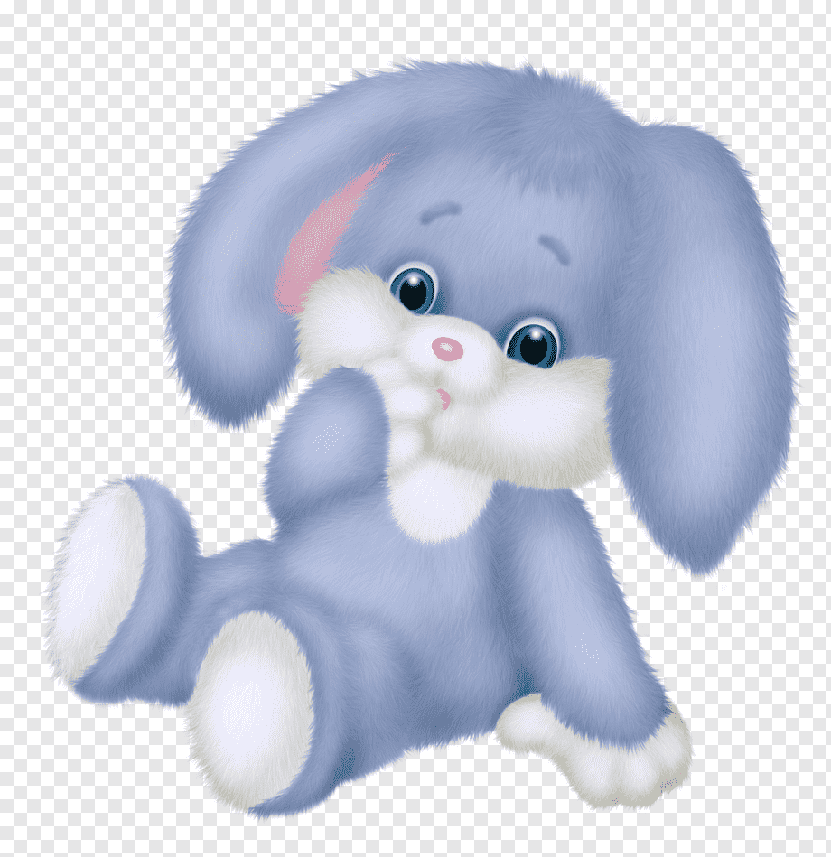 Зайчик клипарт на прозрачном фоне