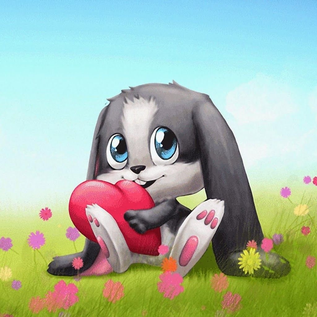 Грустный герой из мультика