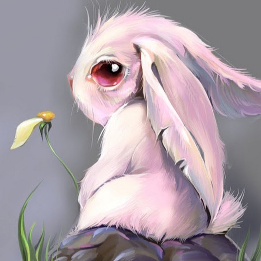 Грустный кролик