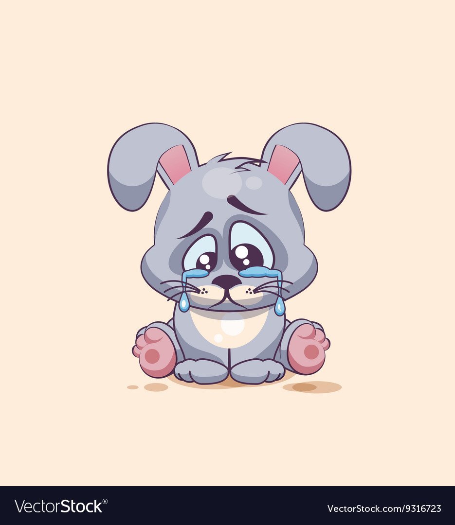 Плачущий зайчик