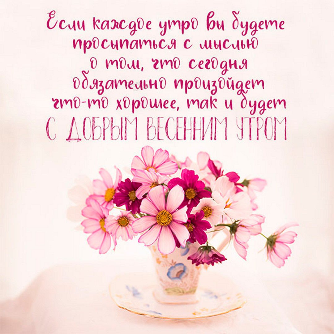 Прекрасного утра